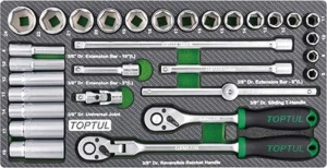 Набір інструментів TOPTUL 3/8" 30шт (GEA3005)