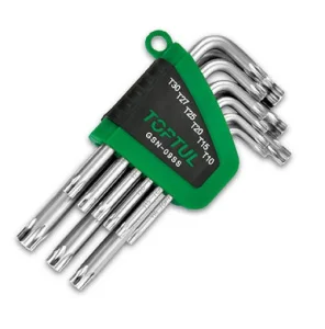 Набір ключів Torx Toptul довгих T10-T50 9шт (GSN-09LS)