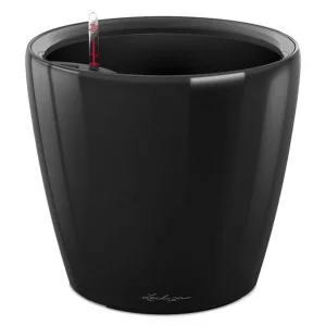 Фото умный вазон lechuza classico premium ls 43 черный 28л (16089)