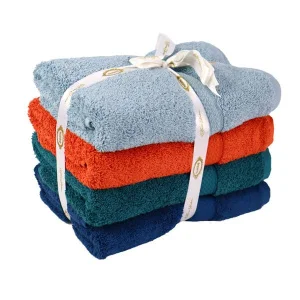 Фото набор полотенец izzihome colorful_7 70x140см 4 предмета (40596)