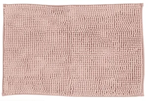 Килимок для ванної Bisk Basic 6 Chenille рожевий 60х40см (08150)