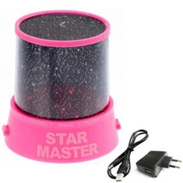 Фото проектор звездного неба uft star master pink с адаптером (starmaster4pink)