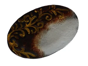 Блюдо декоративне Lefard Візерунок 39х26 см 487-033