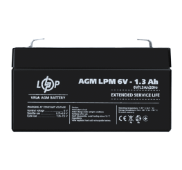   LogicPower AGM LPM 6V 1,3Ah (4157)