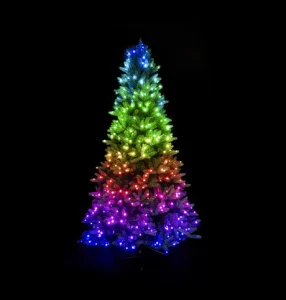 Розумна гірлянда-ялинка Twinkly Smart LED tree Strings RGB 400, Gen II 1,8м (TWT400STP-BEU)