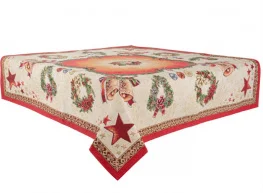 Фото скатерть lefard home textile nativity 140х140см (732-049)