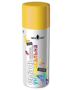 Эмаль аэрозольная New Ton RAL1023 желтый 400мл