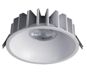 Точковий врізний світильник KLOODI LED KD-SEMI242 15W 4K WH IP20