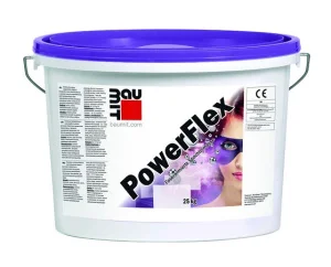 Клей для приклеювання і армування плит з пінополістиролу Baumit PowerFlex безцементна, пастообразна 25кг