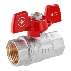 Кран кульовий WaGa 1/2“ ВВ PN40 (WG-100001)