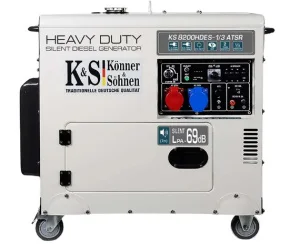 Генератор дизельний Konner&Sohnen KS 8200HDES-1/3 ATSR
