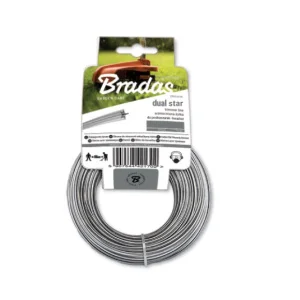 Леска для триммера BRADAS RIPPER DUAL звезда 1,6ммx15м (ZRG1615K)