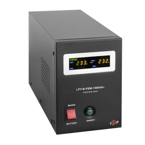 Джерело безперебійного живлення LogicPower 24V LPY-B-PSW-1500VA+1050Вт 10A/15A