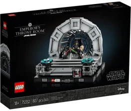 Конструктор Lego Star Wars Диорама: Тронный зал императора 807 деталей (75352)