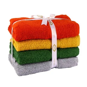 Набір рушників IzziHome Colorful_4 70x140см 4 предмети (40565)