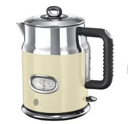 Фото электрочайник russell hobbs 21672-70 retro cream