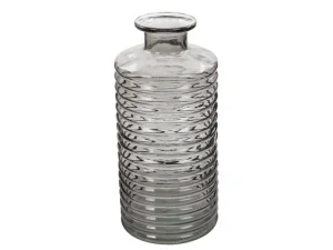 Фото ваза lefard bottle grey h31 d14,5см (804-122)