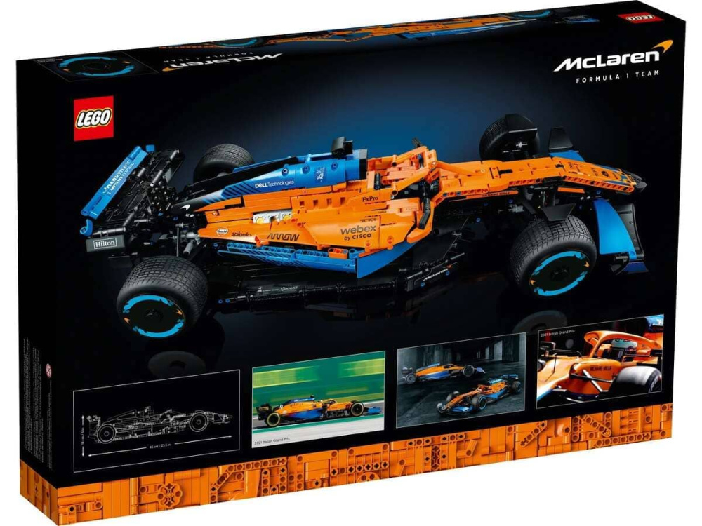 Конструктор Lego Technic Гоночний автомобіль McLaren Formula 1 1434 деталі (42141)