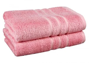 Рушник Maisonette Micro Touch маxровий темно-рожевий 50x100см (14130)