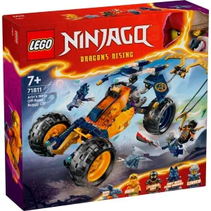 Фото конструктор lego ninjago багги для бездорожья ниндзя арин 267 деталей (71811)