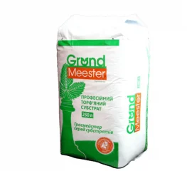 Торфосубстрат GrondMeester  GM3 SOUR 0-20мм 250л,  (1кг/м3), рН-кислий