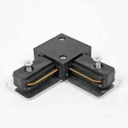 Фото соединитель шинопровода угловой horoz electric track connector-l черный (096-002-0002-022)