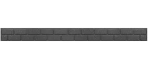 Декоративный бордюр для сада Multy Home 9х2х120см серый (EU5000165)