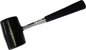 Киянка гумова Сталь чорна 450 г (40133)