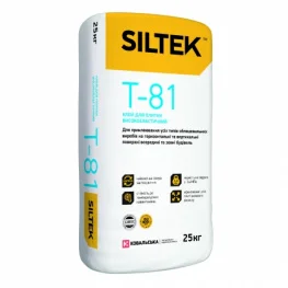 Клей для плитки эластичный Siltek T-81 25кг