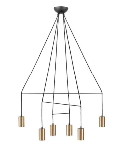 Люстра Nowodvorski Imbria Solid Brass VI (7956)