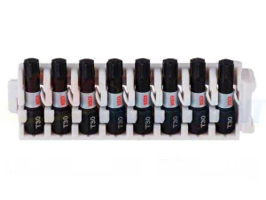 Набір біт Bosch Impact Control T30 25мм 8шт (2608522382)