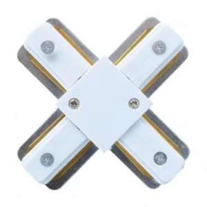 З'єднувач шинопровода Х-образний Horoz Electric TRACK CONNECTOR-Х білий (096-001-0003-011)