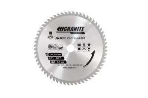 Круг пиляльний по дереву Granite 60Т 300x32мм (5-30-060)