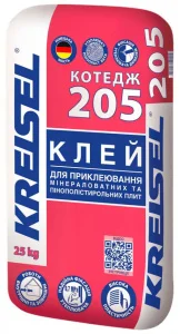 Смесь для приклеивания ППС и МВ Kreisel 205 25кг