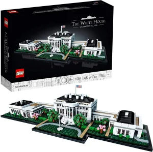 Фото конструктор lego architecture белый дом 1483 детали (21054)