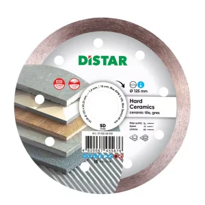 Диск алмазний DiStar Hard ceramics 1A1R 125x1,4x10x22,23мм (11115048010)