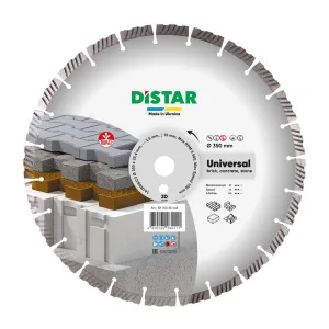 Диск алмазний DiStar Universal 1A1RSS 350x3,5x10x25,4мм (10170085446)