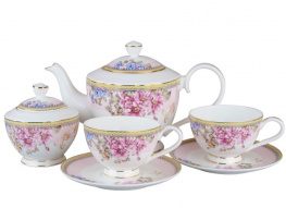 Фото чайный набор lefard мэри роуз 14 предметов (264-630)