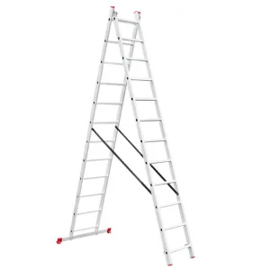 Лестница двухсекционная раскладная Intertool 2х12 (LT-0212)