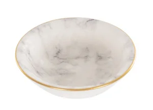 Фото тарелка суповая alba ceramics marble 14см (769-031)