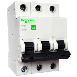 Автоматический выключатель Schneider Electric Easy9 3P 25А тип B (EZ9F14325)