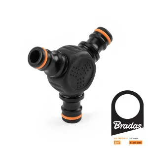 Трійник для з'єднання трьох конекторів Bradas Black Line Soft (ECO-PWBS2210)