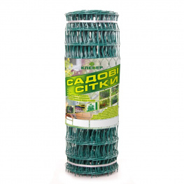 Сетка пластиковая декоративная КЛЕВЕР 1,0x20м (85x95мм) темно-зеленая (Д-85/1,0/20)