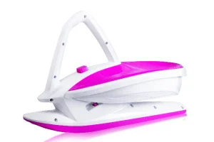 Фото санки plastkon skidrifter белые с розовым