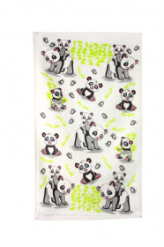 Фото полотенце izzihome панда махровое 40x60см (53898)