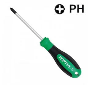 Викрутка хрестова TOPTUL PH2x100мм (FBAD0210)
