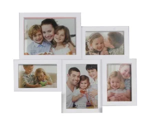 Мультирамка для фото Angel Gifts 5 в 1 біла BIN-112218