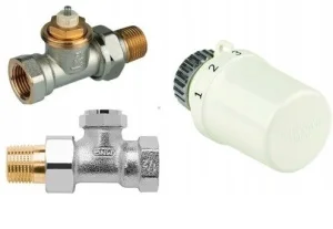 Термостатичний комплект Honeywell прямий (VTL3030DS15)
