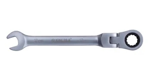 Ключ рожково-накидний з шарніром Sigma Satine CrV 12мм (6022621)