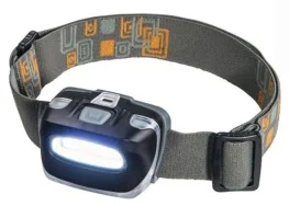 Фото фонарь hama headlamp cob 110 led l110 grey/orange (00136694)